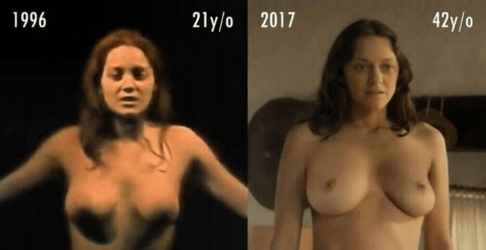 Marion Cotillard 1996 Chloe Vs 2017 Ismaels Ghosts NSFW