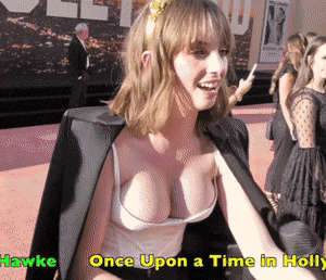 Maya Hawke Cleavage