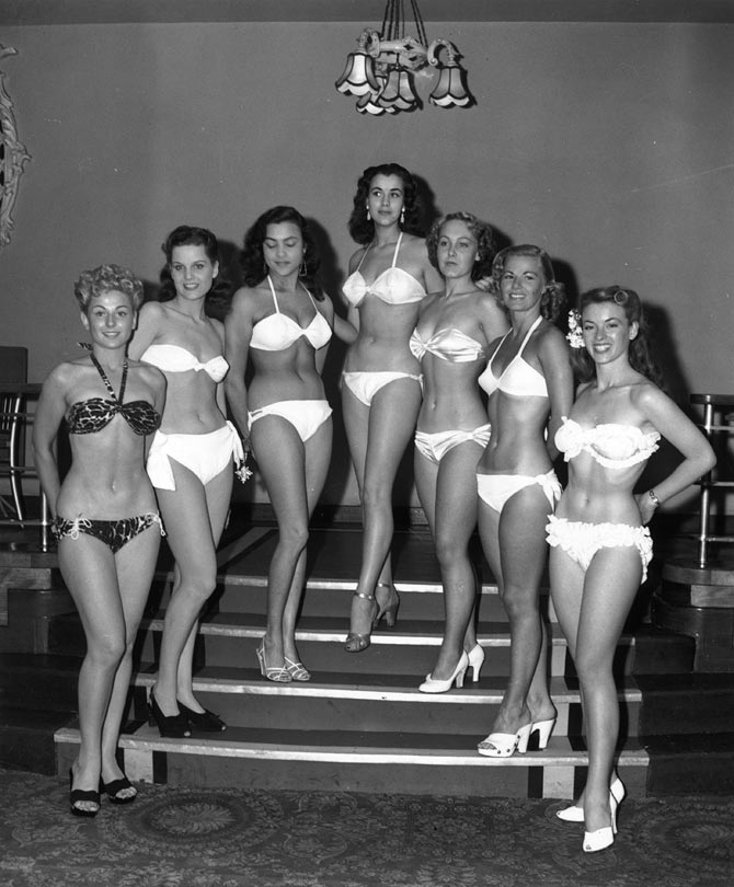 Meet The First Miss World Contestants Lyceum Ballroom In London 1951 NSF