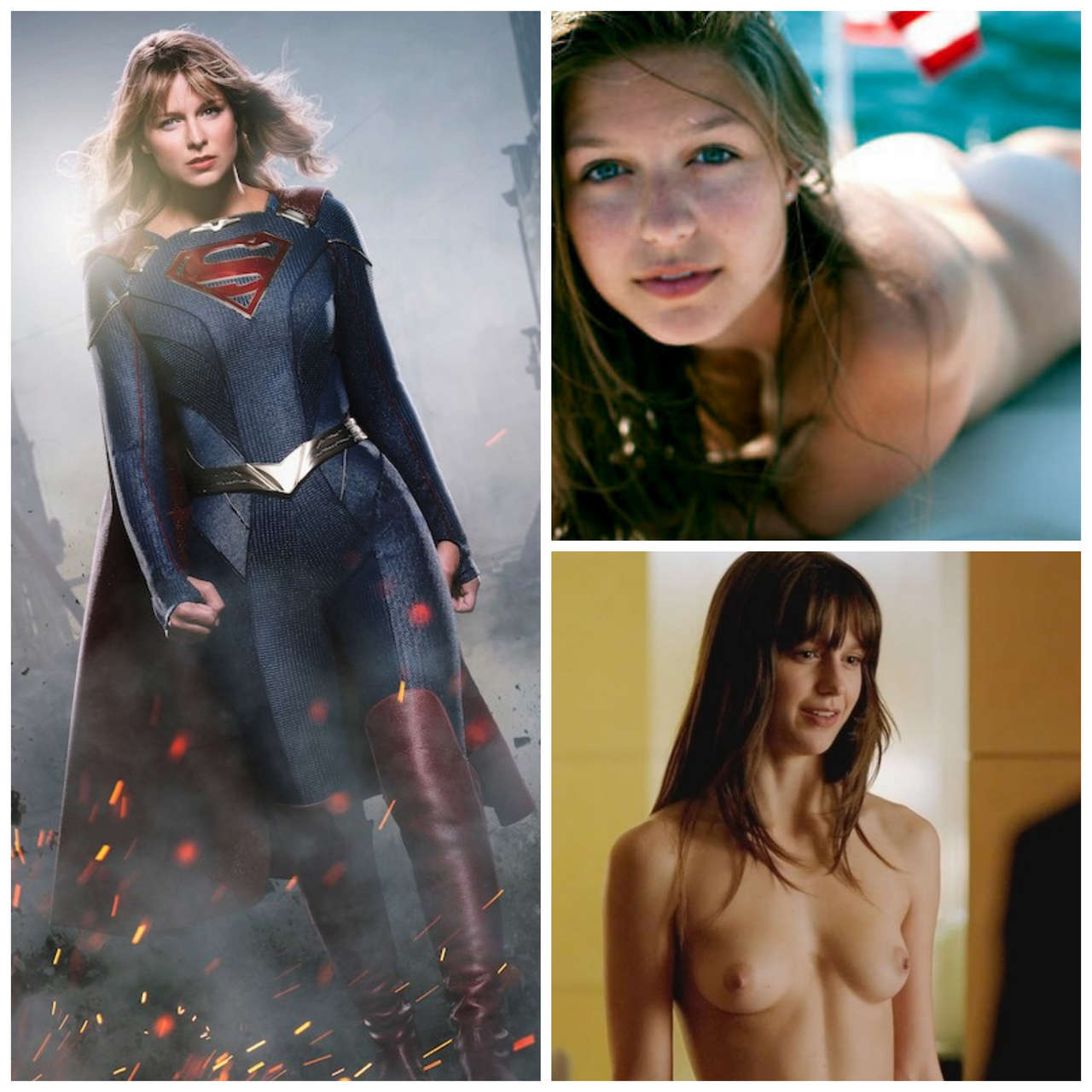 Melissa Benoist Supergirl On The Cw NSF