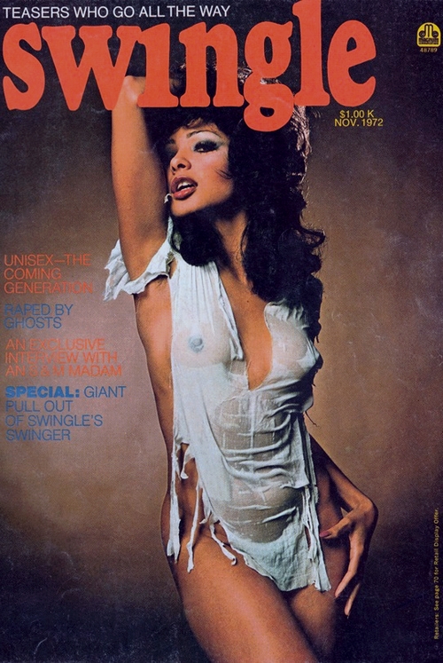 Minerva Smith On The Cover Of Swingle Magazine 1972 NSF