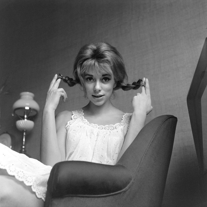 Mireille Darc Photographed By Claude James 1963 NSF