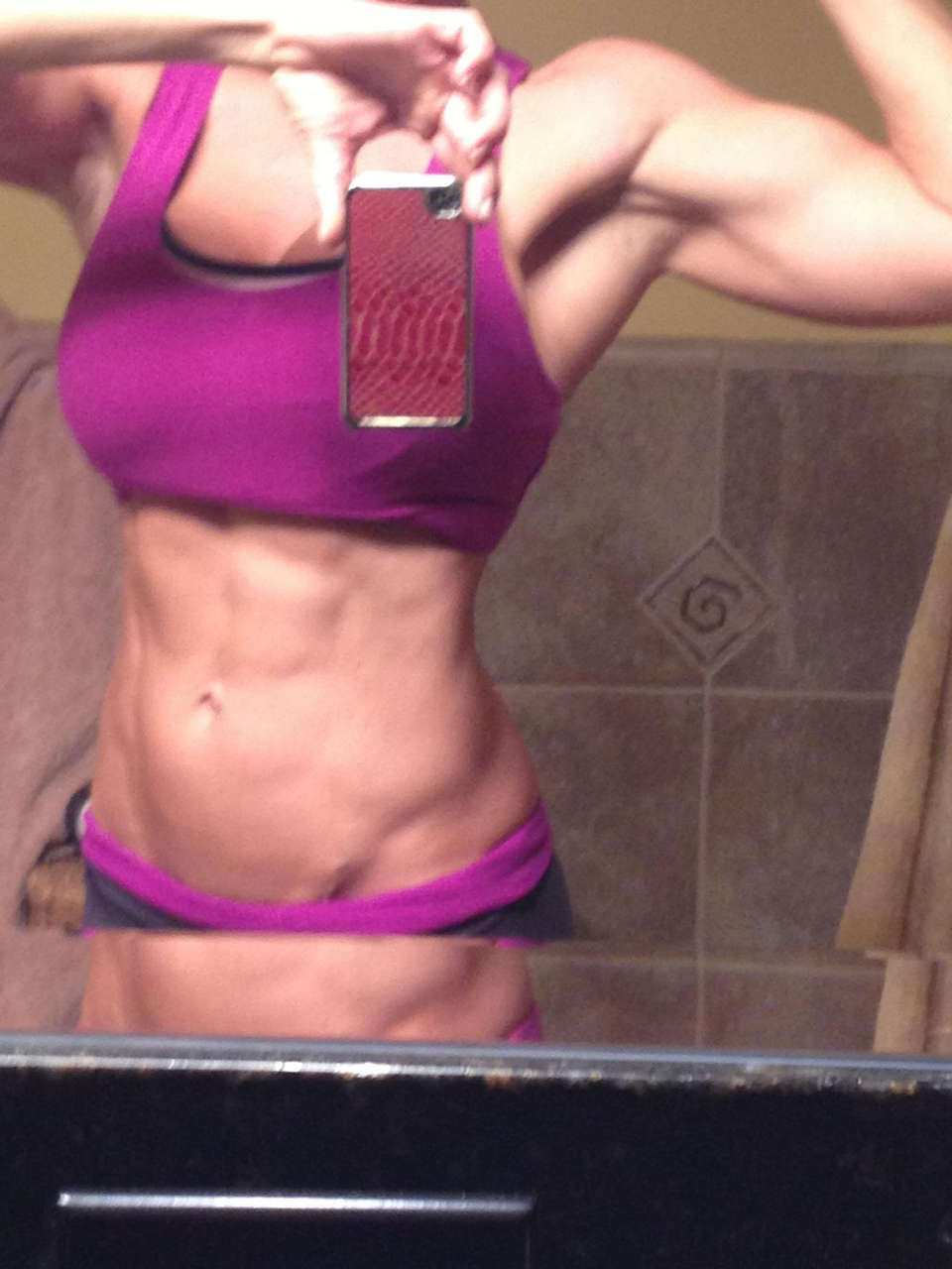 Mirror Shot Abs NSFW