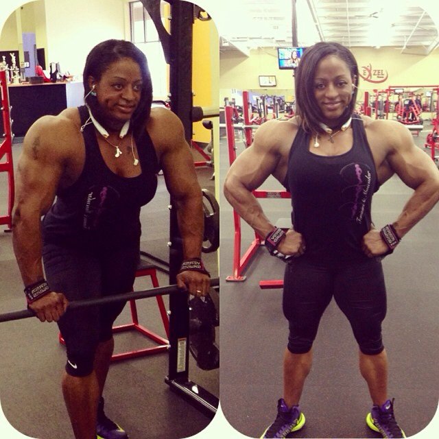 Monique Jones Muscles