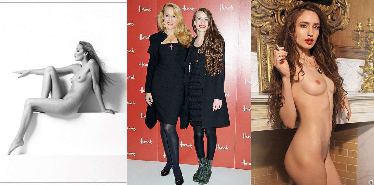 Mother Daughter Comparison Jerry Hall And Elizabeth Jagger NSFW