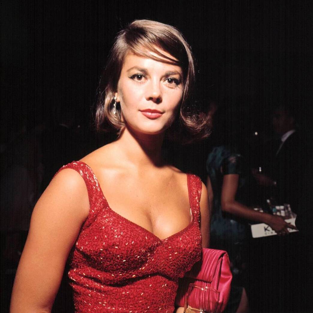 Natalie Wood In A Red Dress NSF