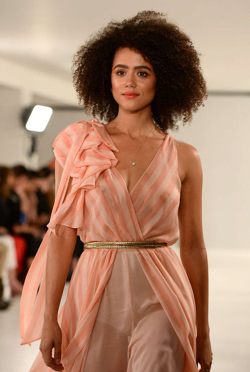 Nathalie Emmanuel Game Of Thrones Seethrough Catwalk NSFW