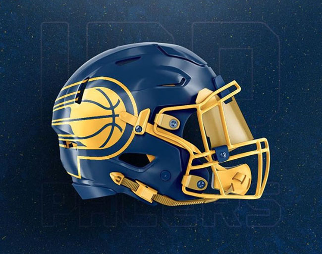 Nba Logos On Football Helmets NSFW