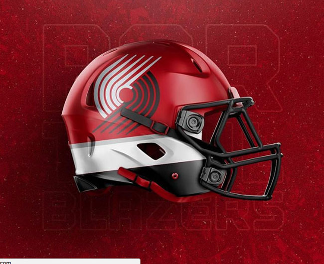 Nba Logos On Football Helmets NSFW