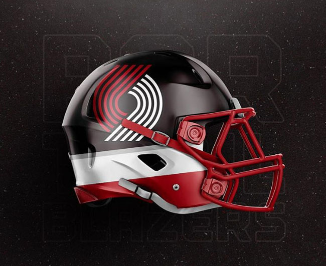 Nba Logos On Football Helmets NSFW