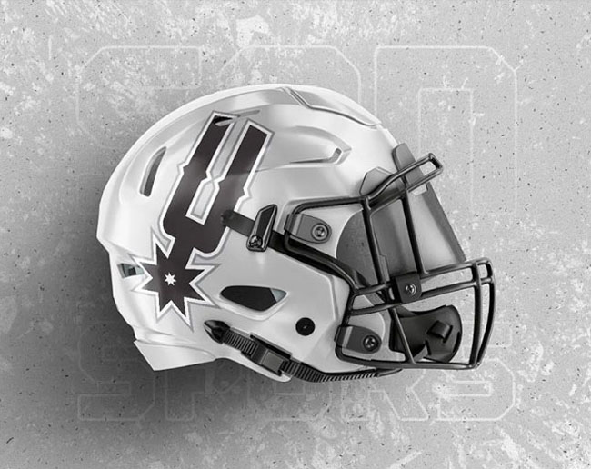 Nba Logos On Football Helmets NSFW