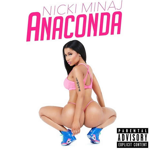 Nicki Minaj Cover Art For Anaconda NSFW