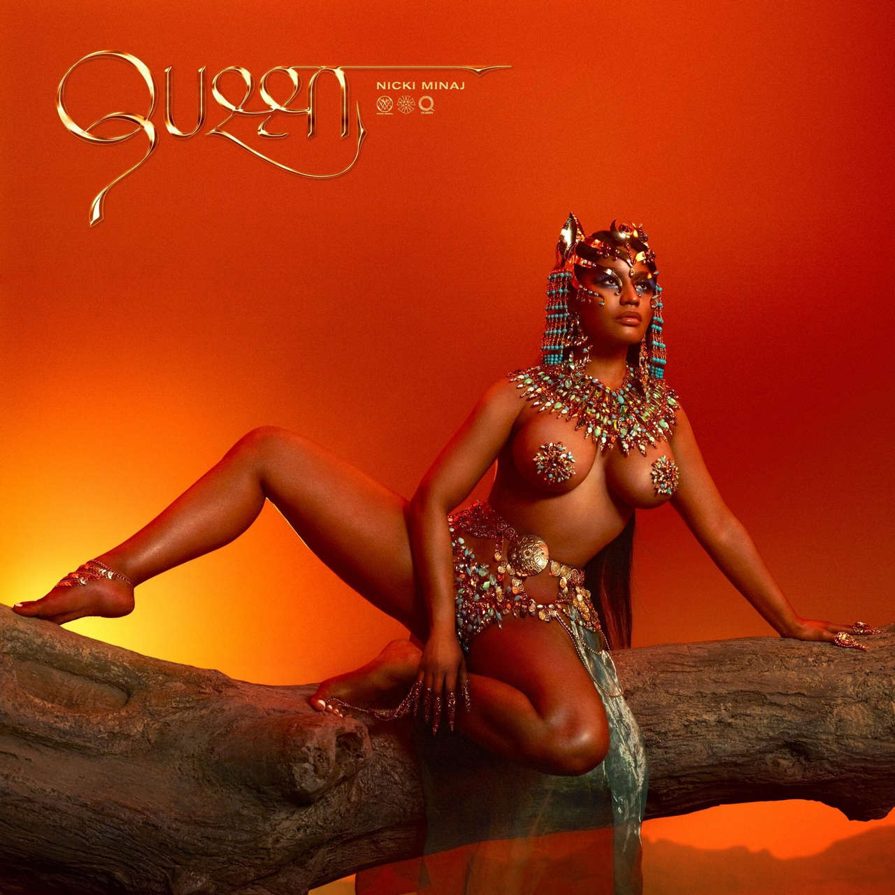 Nicki Minaj Cover Of Upcoming Album Queen NSFW