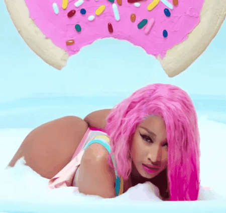 Nicki Minaj Knows How To Use Her Fat Ass