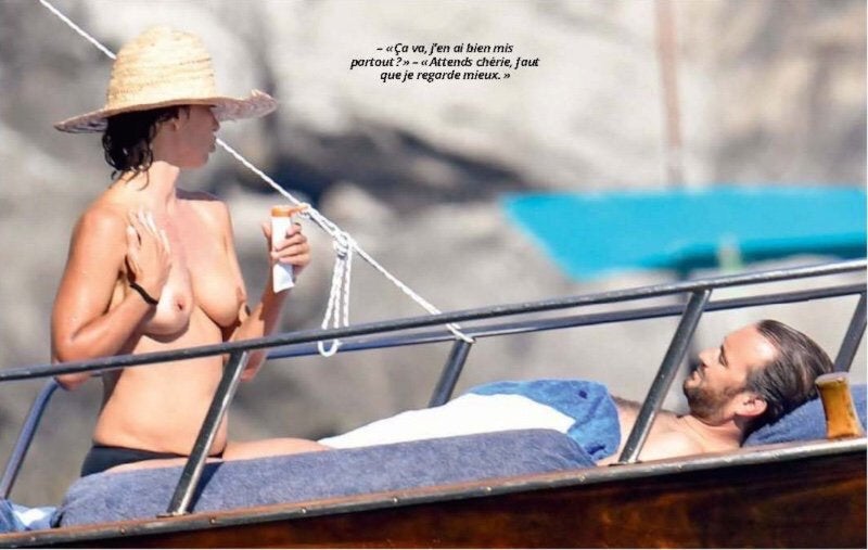 NSFW Sophie Marceau Topless On A Boat NSFW