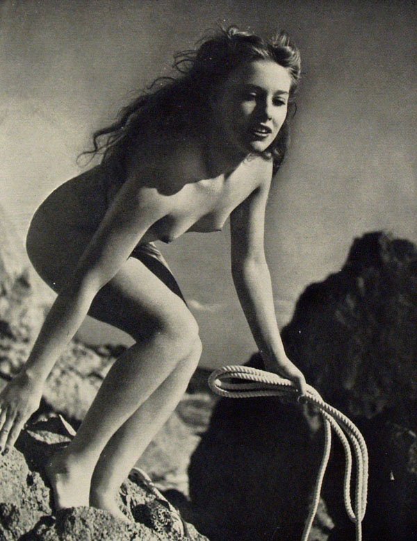 Nude 40 Photo Horace Narbeth Roye Ca 1940 NSF