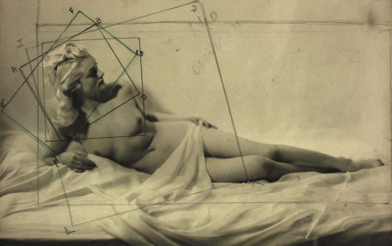 Nude Study Photographed By Laure Albin Guillot C 1940 NSF