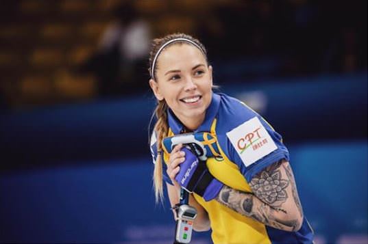 Olympic Champion 2018 Lead Sofia Mabergs From Swede