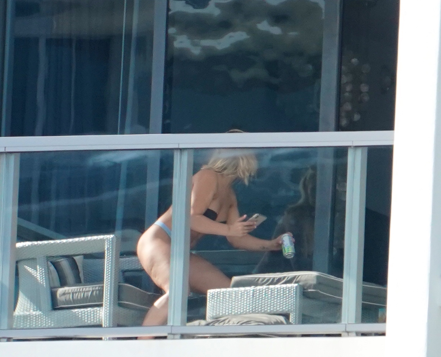 Paige Vanzant In Thong On Her Hotel Balcony In Miami 05 10 201