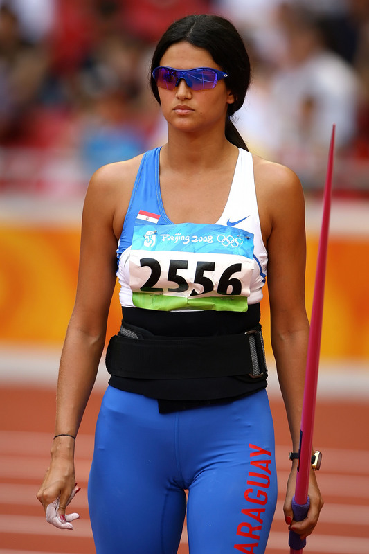 Paraguayan Javelin Thrower Leryn Franco 2008 Beijing Oly