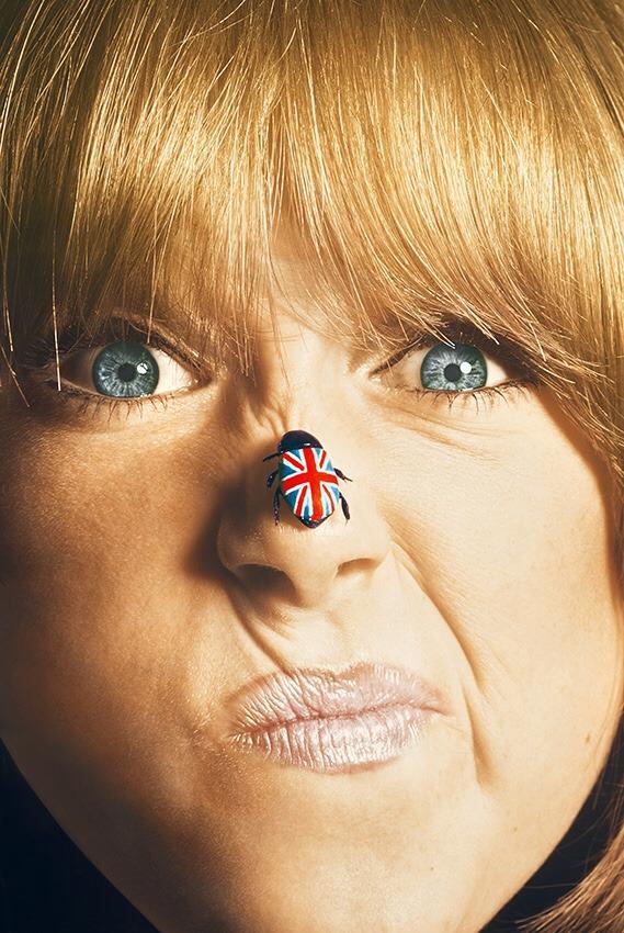 Pattie Boyd On The Cover Of Birds Of Britain 1967 NSF