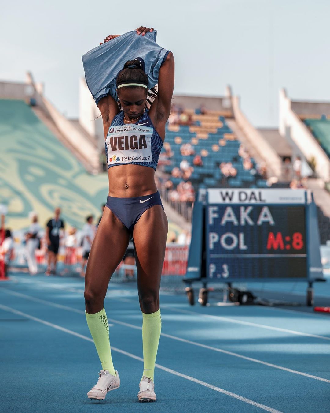 Portuguese Long Jumper Evelise Veig