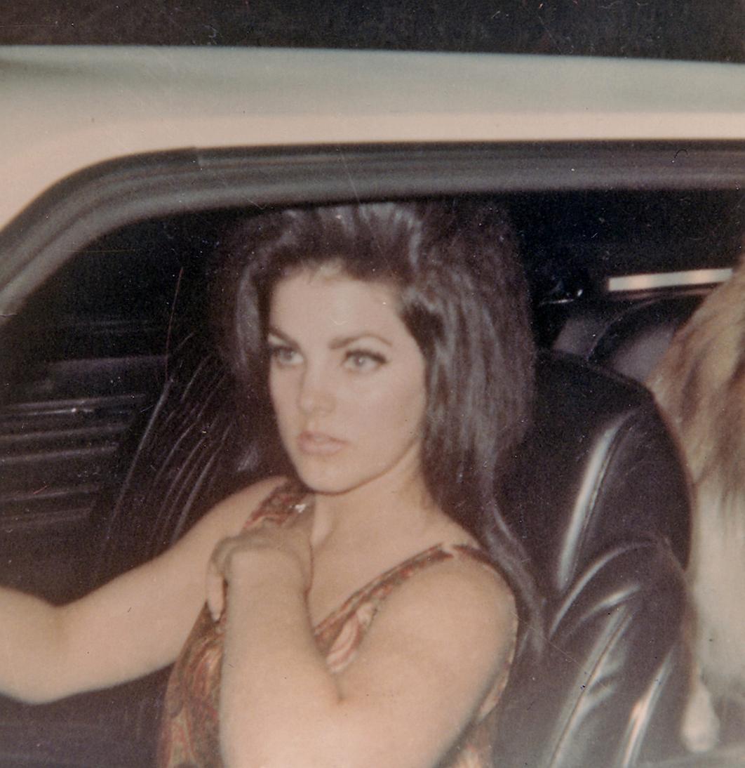 Priscilla Presley 60 In The Car At Graceland NSF