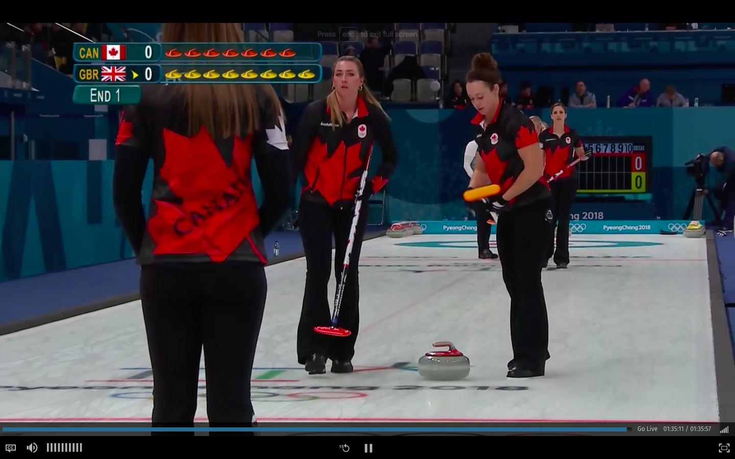 Rachel Homan Canadian Curle