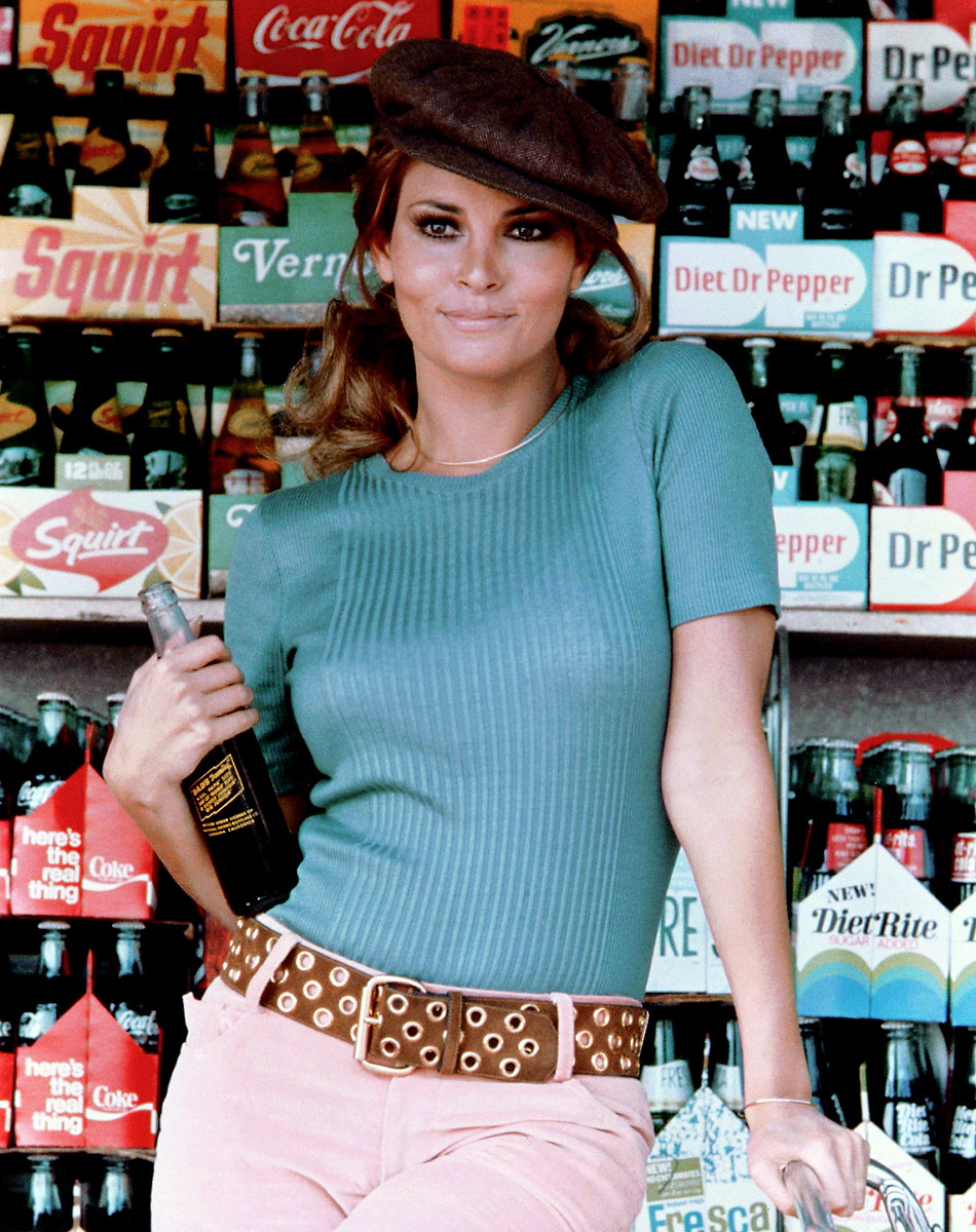 Raquel Welch Can Make Soda Sexy 1960s NSF