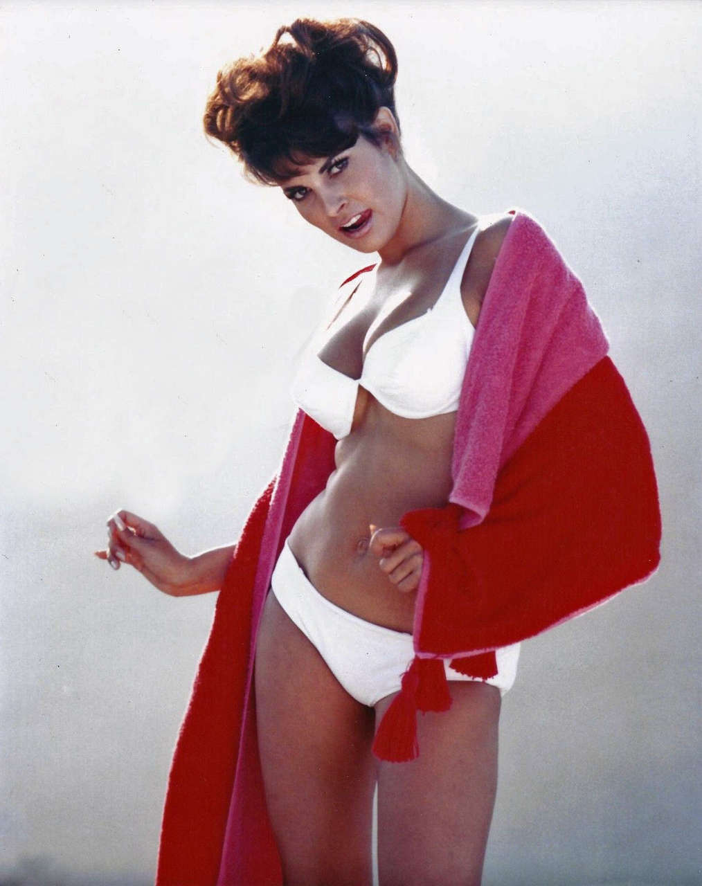 Raquel Welch In A White Bikini 1964 NSF