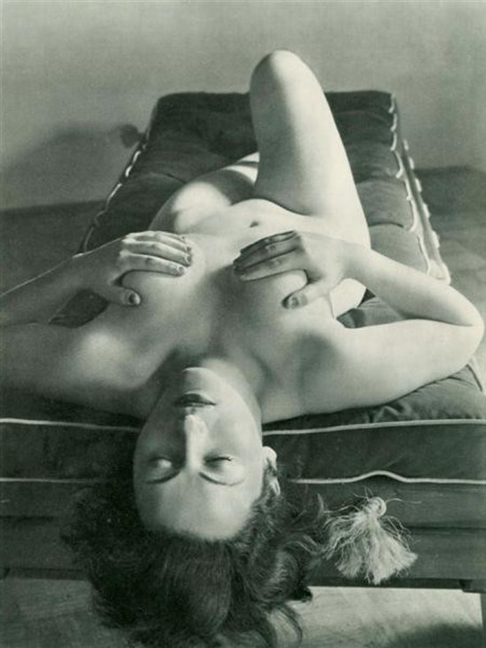 Recumbent Model Photographed By Andre De Dienes C 1950 NSF