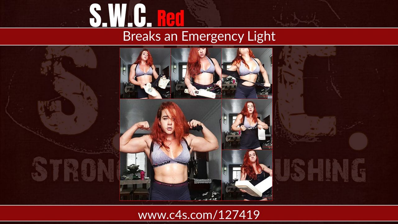 Red Buffed Destroys An Emergency Light NSFW