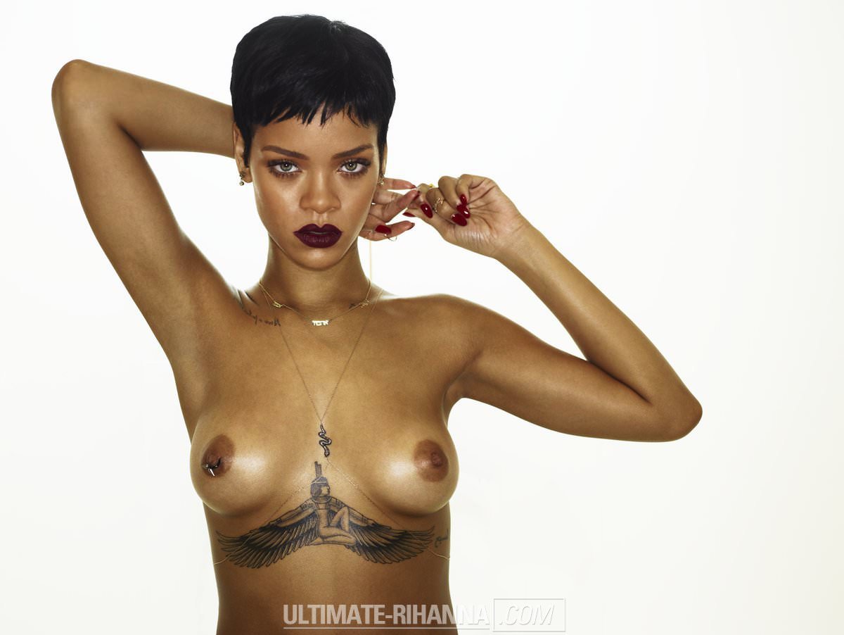 Rihanna Unapologetic Album Photo Shoot Outtakes NSFW