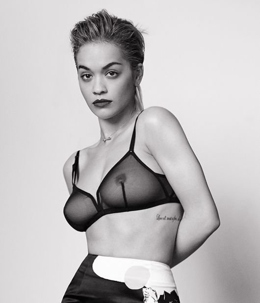 Rita Ora Topless Photoshoot NSFW