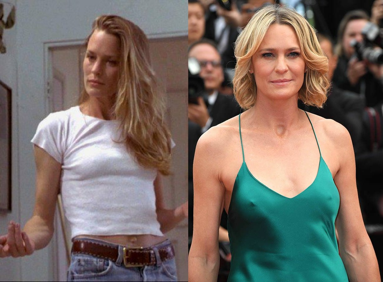 Robin Wright Then And Now NSFW.