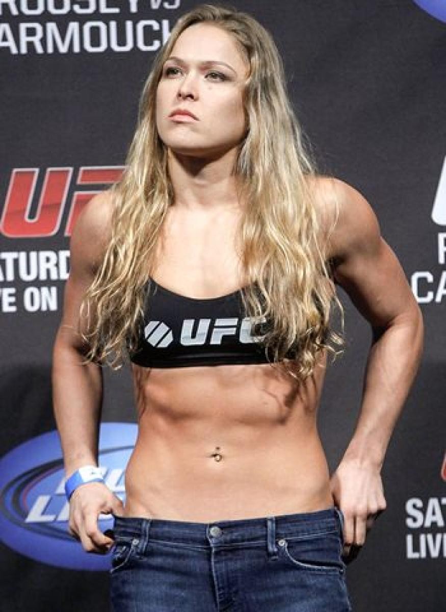 Ronda Rousey Abs