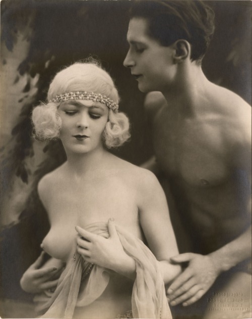 Roseray And Cappella In The Great Temptation By Ernst Schneider C 1926 NSF