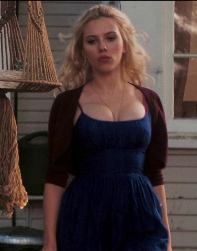 Scarjo And Her Popping Out Tits NSFW