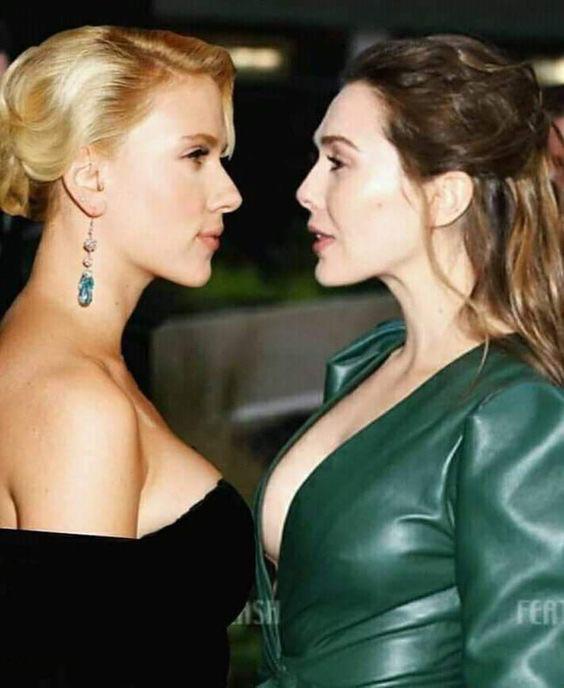 Scarlett Johansson And Elizabeth Olsen NSFW