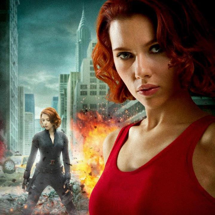 Scarlett Johansson As Black Widow Hot As Fuck NSFW