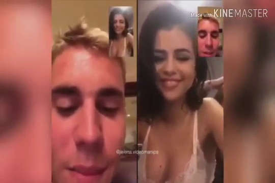 Selena Gomez And Justin Bieber Facetime Moments Hot Video Link In Comments Cleavag