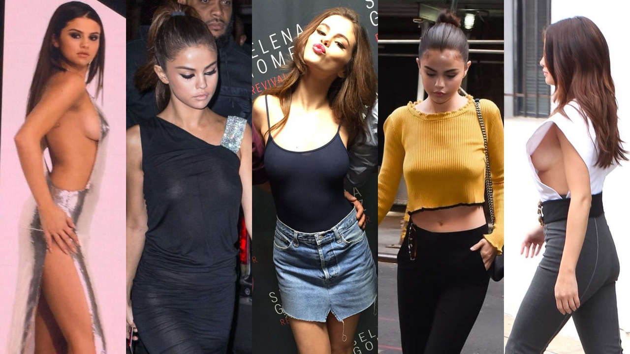 Selena Gomez Loves Showing Off The Goods Heres A Collage NSFW