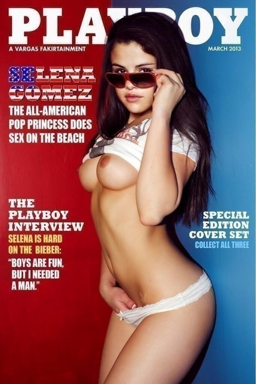 Selena Gomez Playboy Cover NSFW