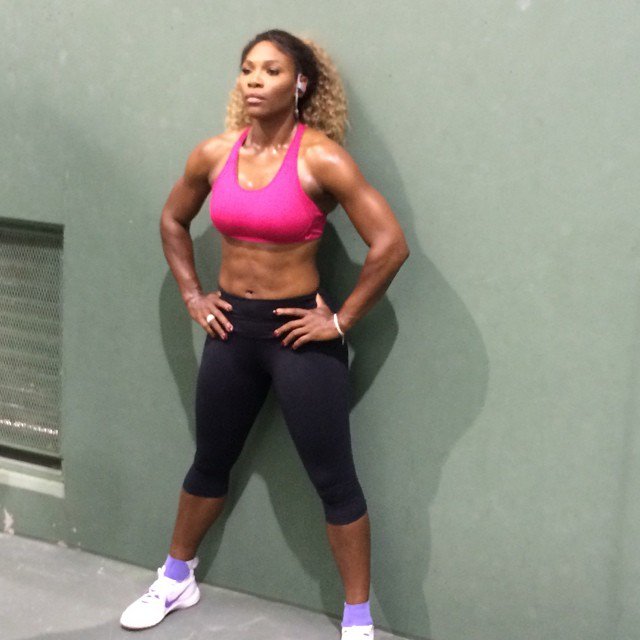 Serena Williams Muscles