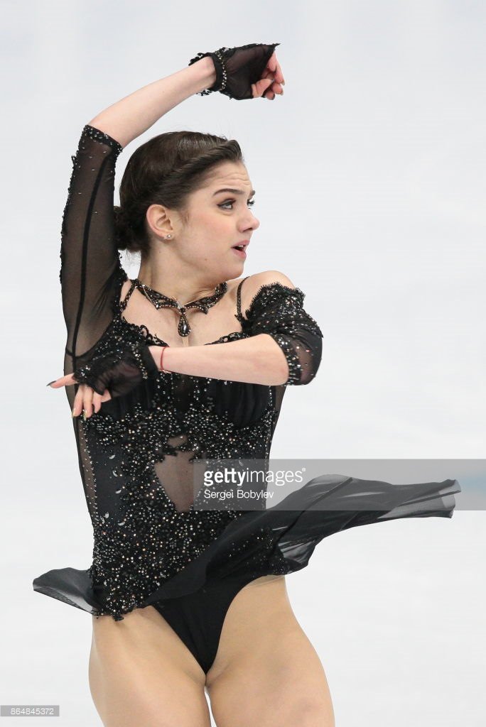 Sexy Evgenia Medvedeva Russia Figure Skate