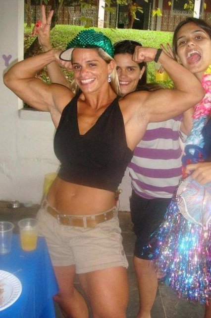 Sheila Vieira Muscles