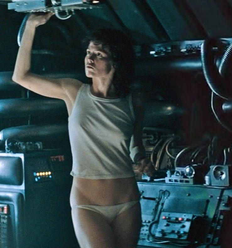 Sigourney Weaver Alien 1979 NSFW