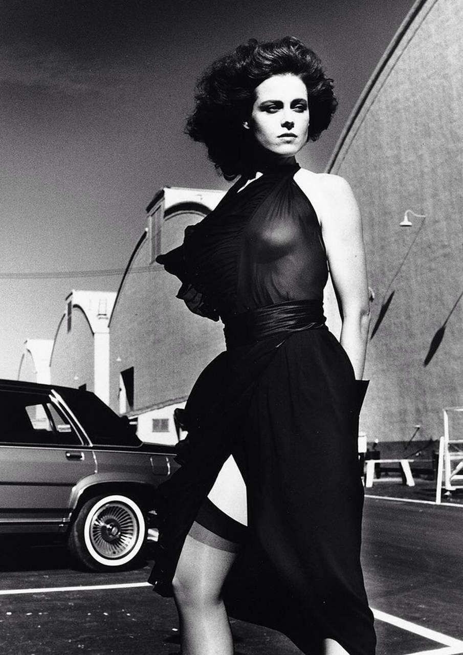 Sigourney Weaver Photographed By Helmut Newton 1983 NSF