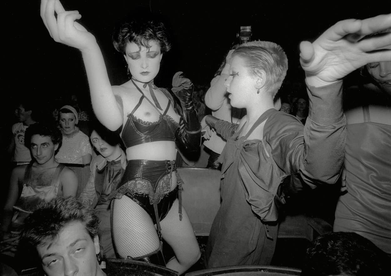 Siouxsie Sioux And Debbie Juvenile At Screen On The Green 1976 NSFW