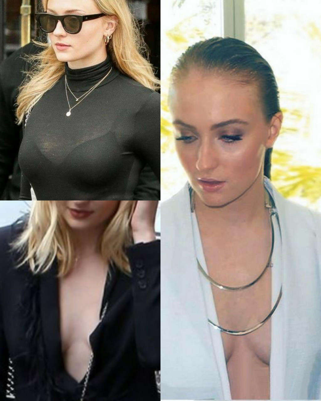 Sophie Turner Cleavage